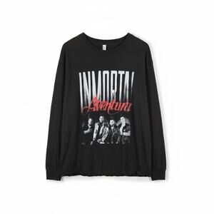 Aventura Inmortal Tour Graphic T Shirt Bachata Reunion Tour Black L Merch Latin